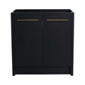 30 Inch Freestanding Bathroom Vanity Without Top Sink Bvb09230Bct Black Chestnut 2 Bathroom Freestanding Modern Plywood