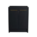 24 Inch Freestanding Bathroom Vanity Without Top Sink Bvb09224Bct Black Chestnut 2 Bathroom Freestanding Modern Plywood