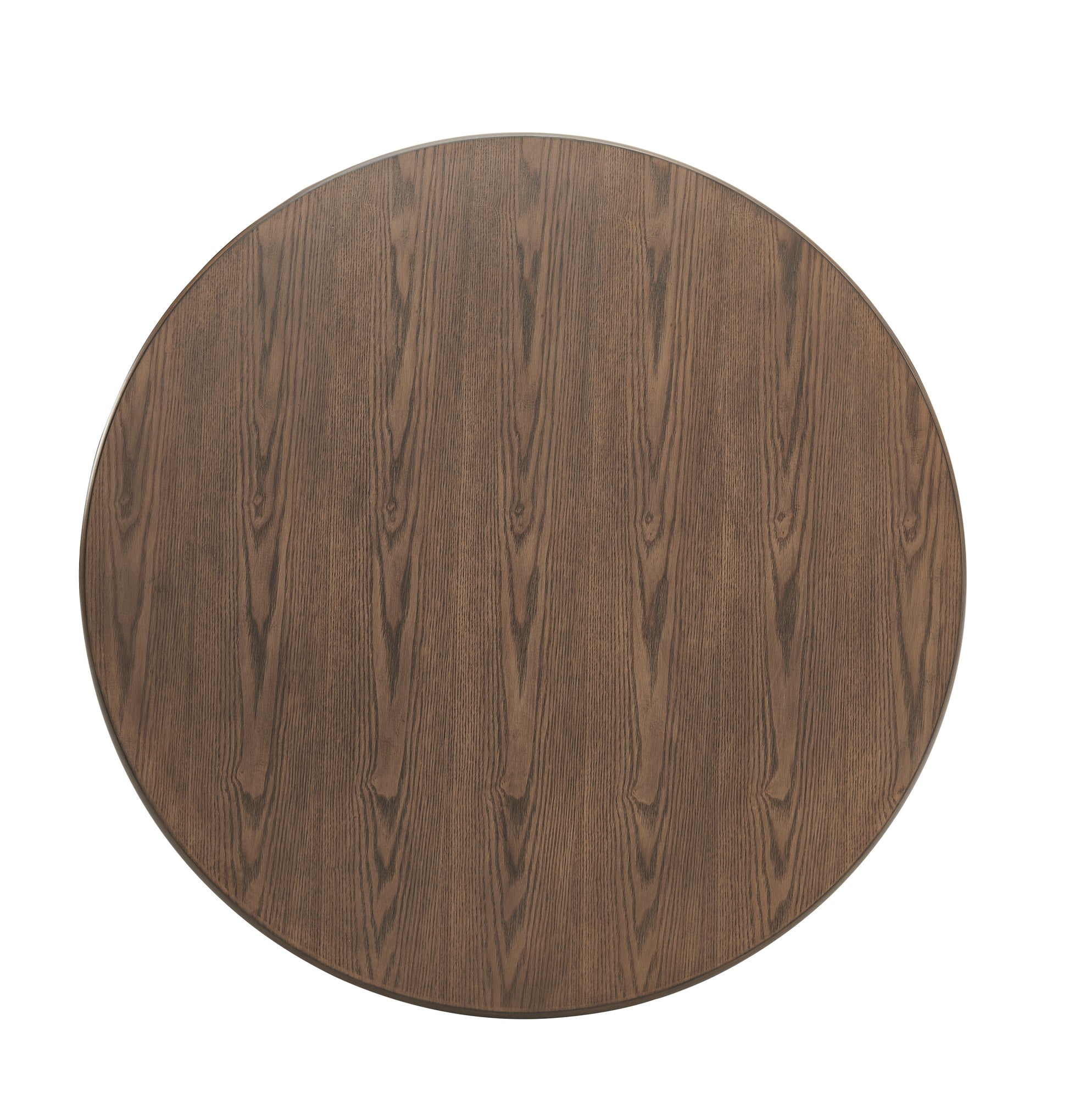 42" Round Dining Table For 4 Person, Retro Kitchen Table, Wooden Dinner Room Table With Solid Wood Legs For Home Kitchen Restaurant Living Room, Ultra Easy To Assemble Walnut Solid Wood Mdf