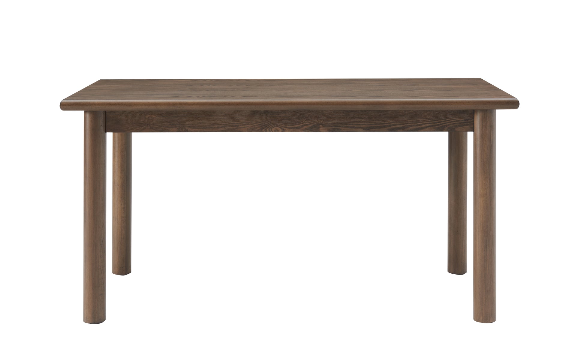 60" Rectangular Dining Table For 6 Person, Retro Kitchen Table, Wooden Dinner Room Table With Solid Wood Legs For Home Kitchen Restaurant Living Room, Ultra Easy To Assemble Walnut Solid Wood Mdf