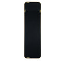 Gold 47 X 14In Door Mirror Golden Classic Mdf Glass Aluminium Alloy