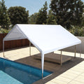 20X20 Feet Party Tent Heavy Duty Marquee Canopy Outdoor Wedding Tent Carport Events Shelter Tent For Parties Bbq With Storgae Carry Bags White Garden & Outdoor American Traditional Uv Resistant