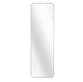 Silver 47 X 14In Door Mirror Silver Classic Mdf Glass Aluminium Alloy