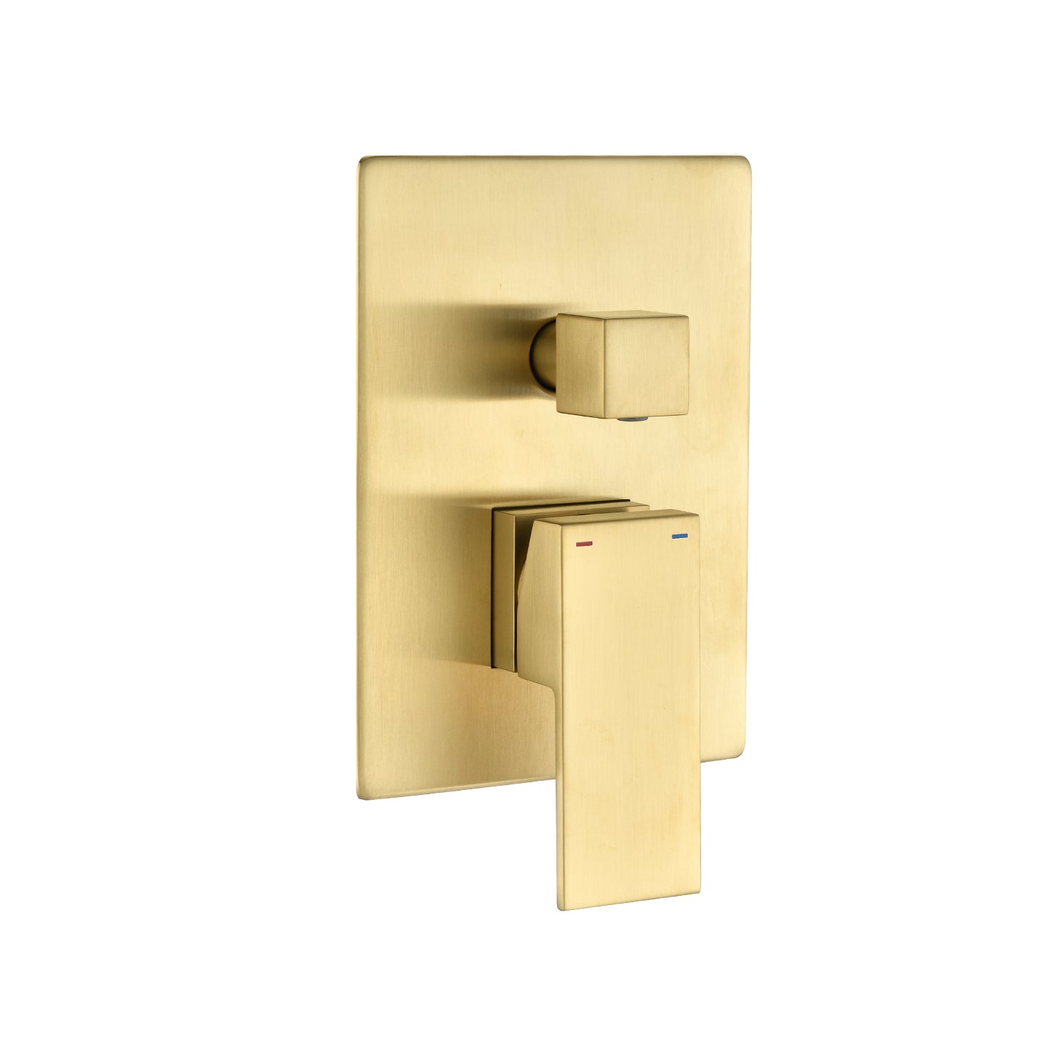 Ceiling Mounted Shower System Combo Set With Handheld And 12"Shower Head Gold Bathroom Brass