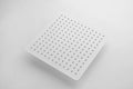 Rain Shower Head High Pressure Rainfall Showerhead Water Saving White Bathroom Stainless Steel
