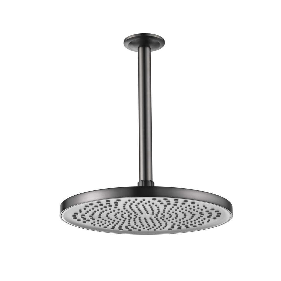 Shower Head High Pressure Rain Luxury Modern Look No Hassle Tool Less 1 Min Installation The Perfect Adjustable Replacement For Your Bathroom Shower Heads Gunmetal Bathroom Stainless Steel