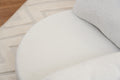 029 Teddy Fabric Swivel And Storage Chair With Back Cushion For Living Room,Ivory Ivory Primary Living Space Modern Foam Teddy