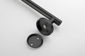 Eco Performance Handheld Shower With 28 Inch Slide Bar And 59 Inch Hose Matte Black Stainless Steel
