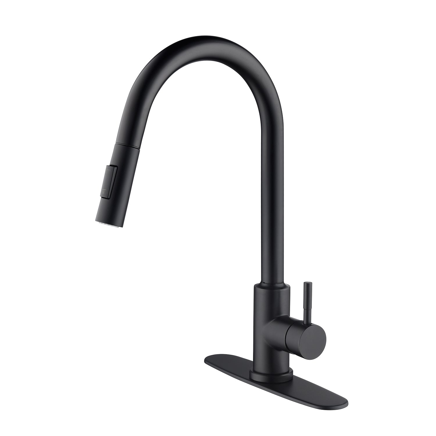 Touch Kitchen Faucet With Pull Down Sprayer Matte Black Kitchen Stainless Steel