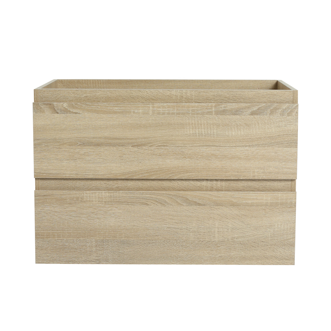 30" Wall Mounted Bathroom Vanity Only The Cabinet Body Bvb01930Lto 2 2 Light Oak Bathroom Wall Mounted Plywood