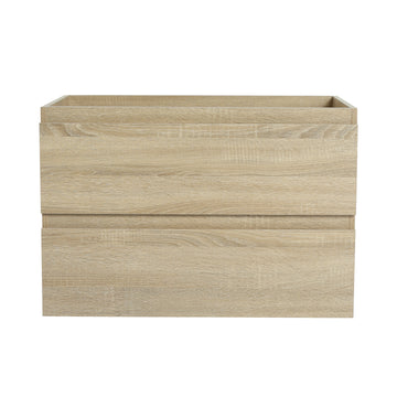 30" Wall Mounted Bathroom Vanity Only The Cabinet Body Bvb01930Lto 2 2 Light Oak Bathroom Wall Mounted Plywood