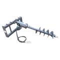 Skid Steer Post Hole Auger Drive Attachment, 18