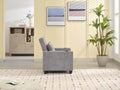 Futon Chair Bed Convertible Chair 3 In 1 Pull Out Sleeper Chair Beds With Usb Ports,Wear Resistant And Anti Scratch, Armchair Bed Sleeper For Living Room Light Grey Scratch Cloth Light Grey Foam Tech Cloth 1 Seat