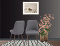 Oslo Modern Upholstery Side Dining Chair Set Of 2, Grey Solid Dark Gray Dining Room Powder Coated Foam Spot Clean Square Mid Century Modern,Minimalist Dining Chairs Set Of 2 Foam Fabric Metal