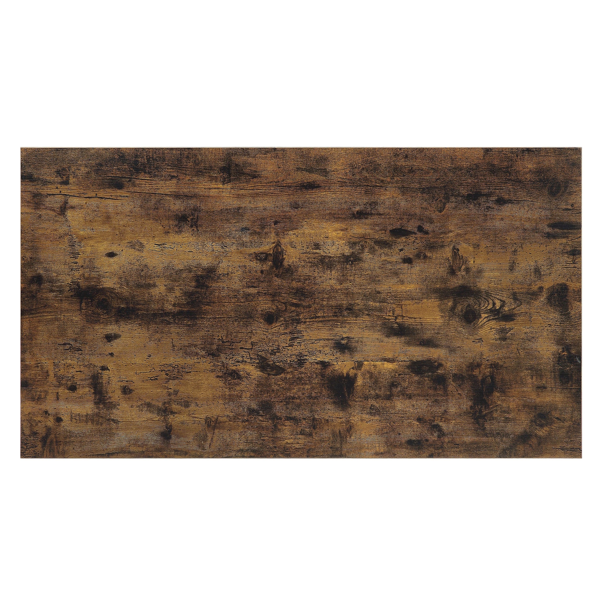 Rustic Oak Coffee Table With Sliding Barn Door Rustic Primary Living Space Farmhouse,Modern Drawers Rectangular Wood Metal Pedestal
