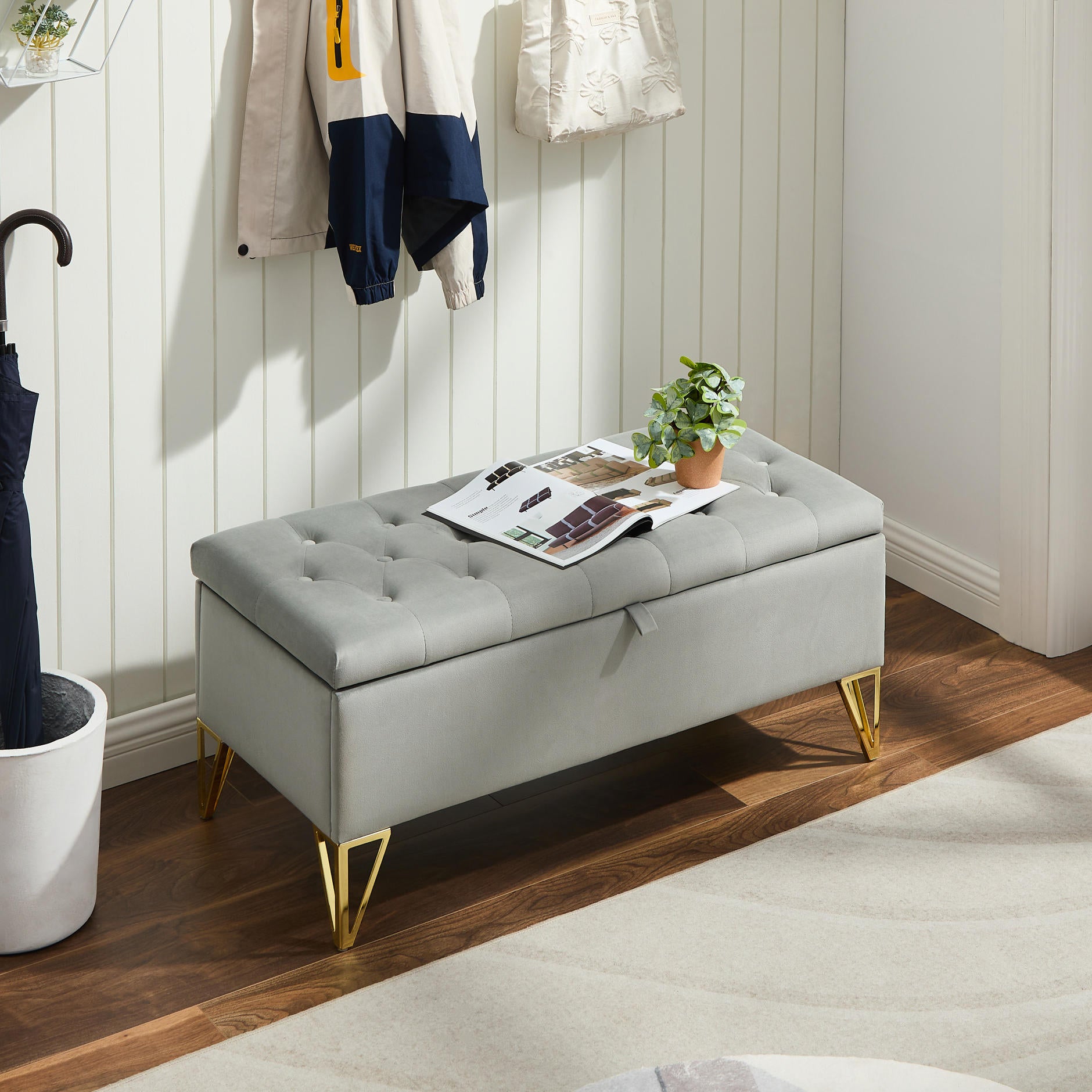 D58Grey Gray Fabric