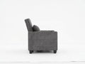 Futon Chair Bed Convertible Chair 3 In 1 Pull Out Sleeper Chair Beds With Usb Ports,Wear Resistant And Anti Scratch, Armchair Bed Sleeper For Living Room Dark Grey Scratch Cloth Dark Grey Foam Tech Cloth 1 Seat