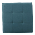 Carlsbad Storage Ottoman Teal Fabric