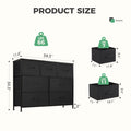 7 Storage Spaces, Assembled Wardrobe Lockers, Bedroom Furniture Lockers,Black Black Acacia Wood