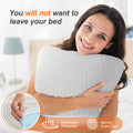Foam Pillow, Sleeping Pillow, Soft And Comfortable, Removable, Machine Washable Cover,1 Pack,24 