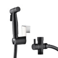 Bidet Sprayer For Toilet, Handheld Cloth Diaper Sprayer Matte Black Metal