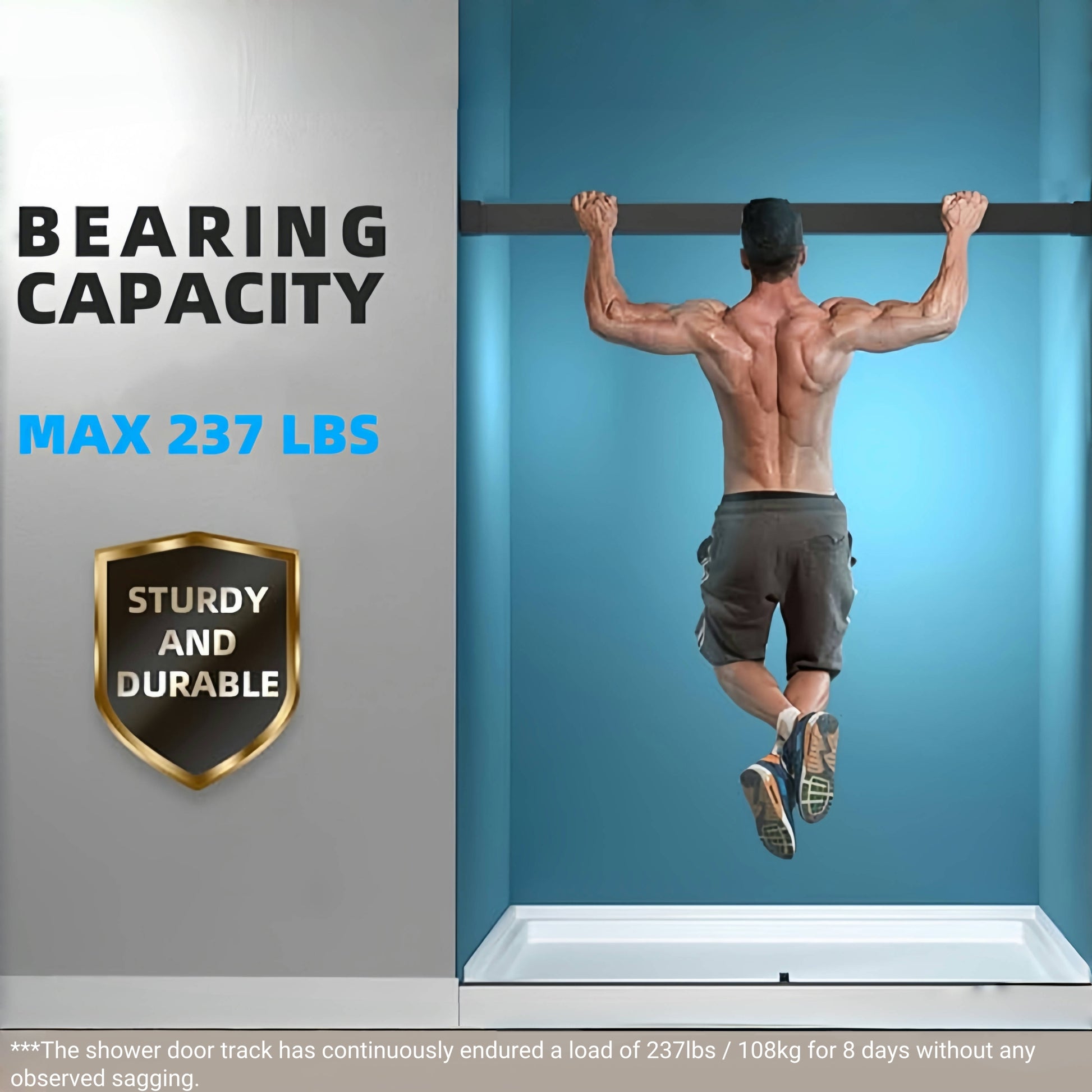 68 72 In. W X 76 In. H Double Sliding Frameless Soft Close Shower Door With Premium 3 8 Inch 10Mm Thick Tampered Glass And Easy Cleaning Coating, Stainless Steel In Matte Black 23D02 72Mb Matte Black Stainless Steel Tempered Glass Sheet Metal Plastic