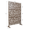 Outdoor & Indoor Privacy Screen Metal Privacy Screen 76