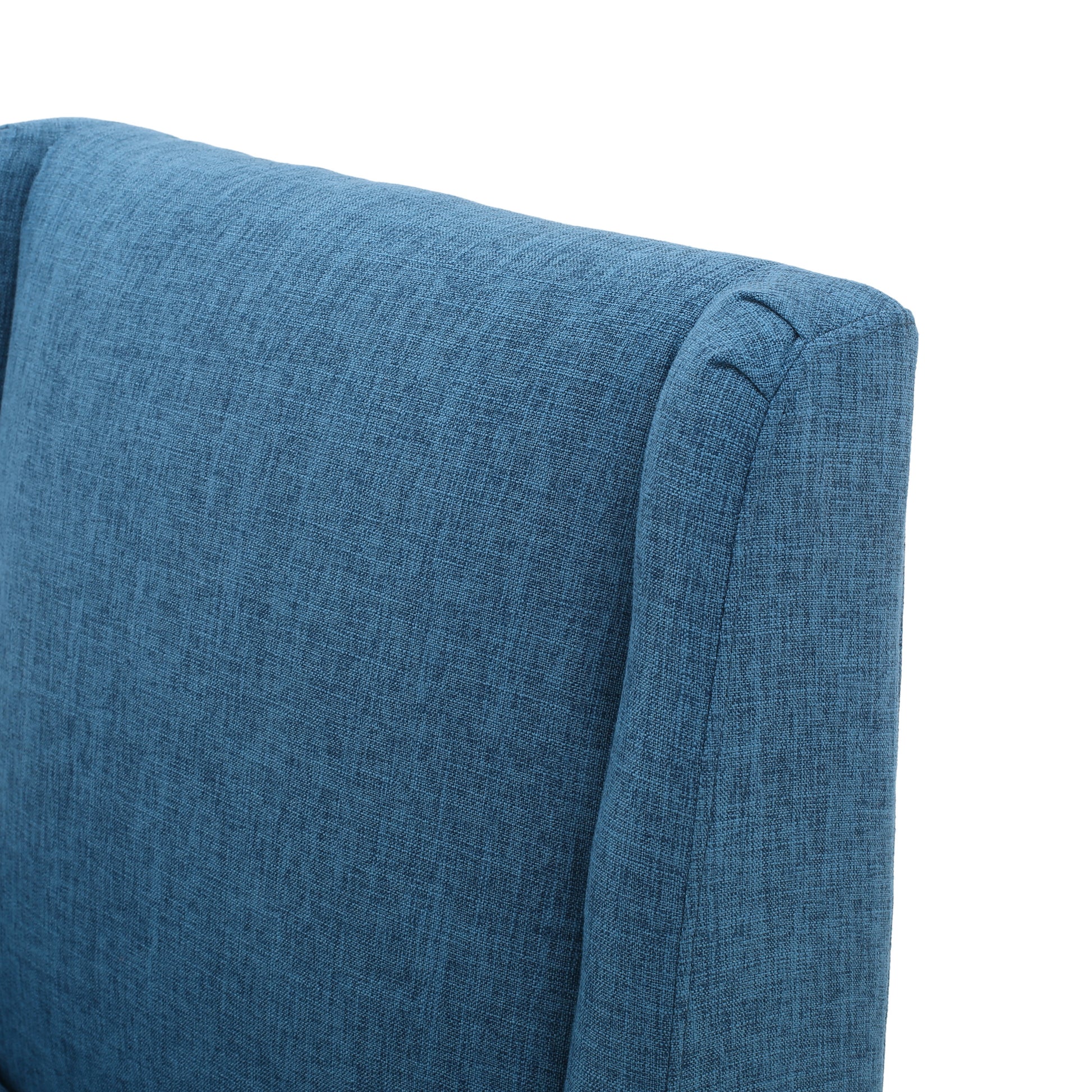 Kd Accent Chair Blue Fabric