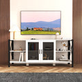 Tv Stands For Living Room, Industrial Tv Stand For Bedroom Furniture, Farmhouse Tv Stand 80 Inch Television Standmodern Horizontal Wood And Metal Open Bookshelf White 70 79 Inches Particle Board Mdf