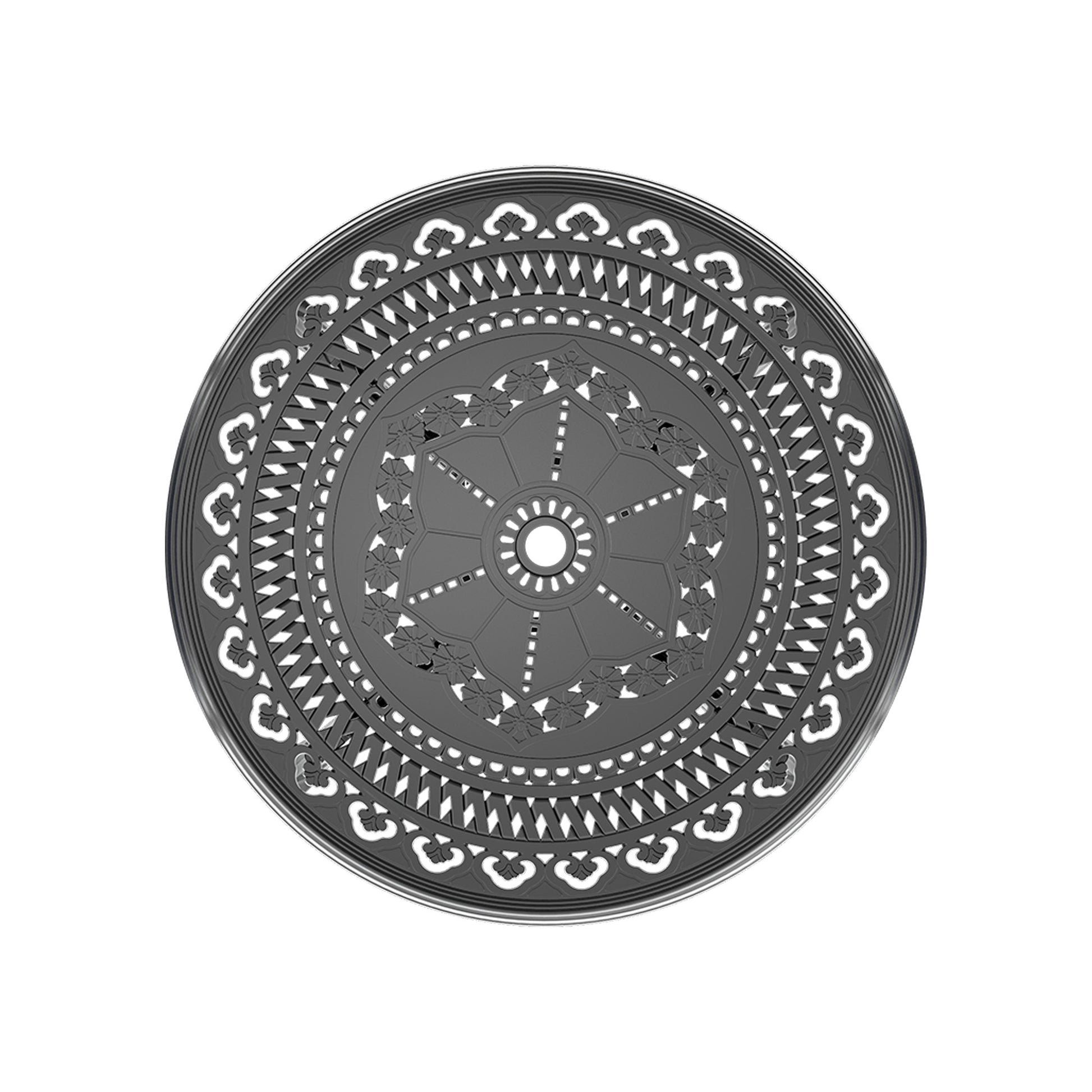 Cushions In Random Colors 5 Piece Set Of Cast Aluminum Patio Furniture With Cushions Yes Dining Set Black Seats 4 Rust Resistant Frame Water Resistant Cushion Garden & Outdoor Complete Patio Sets