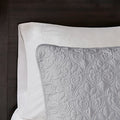 Reversible Quilt Set Grey Full Queen Full Grey Cotton