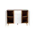 Sideboard Buffet Cabinet With 3 Drawers & 2 Doors,47.24