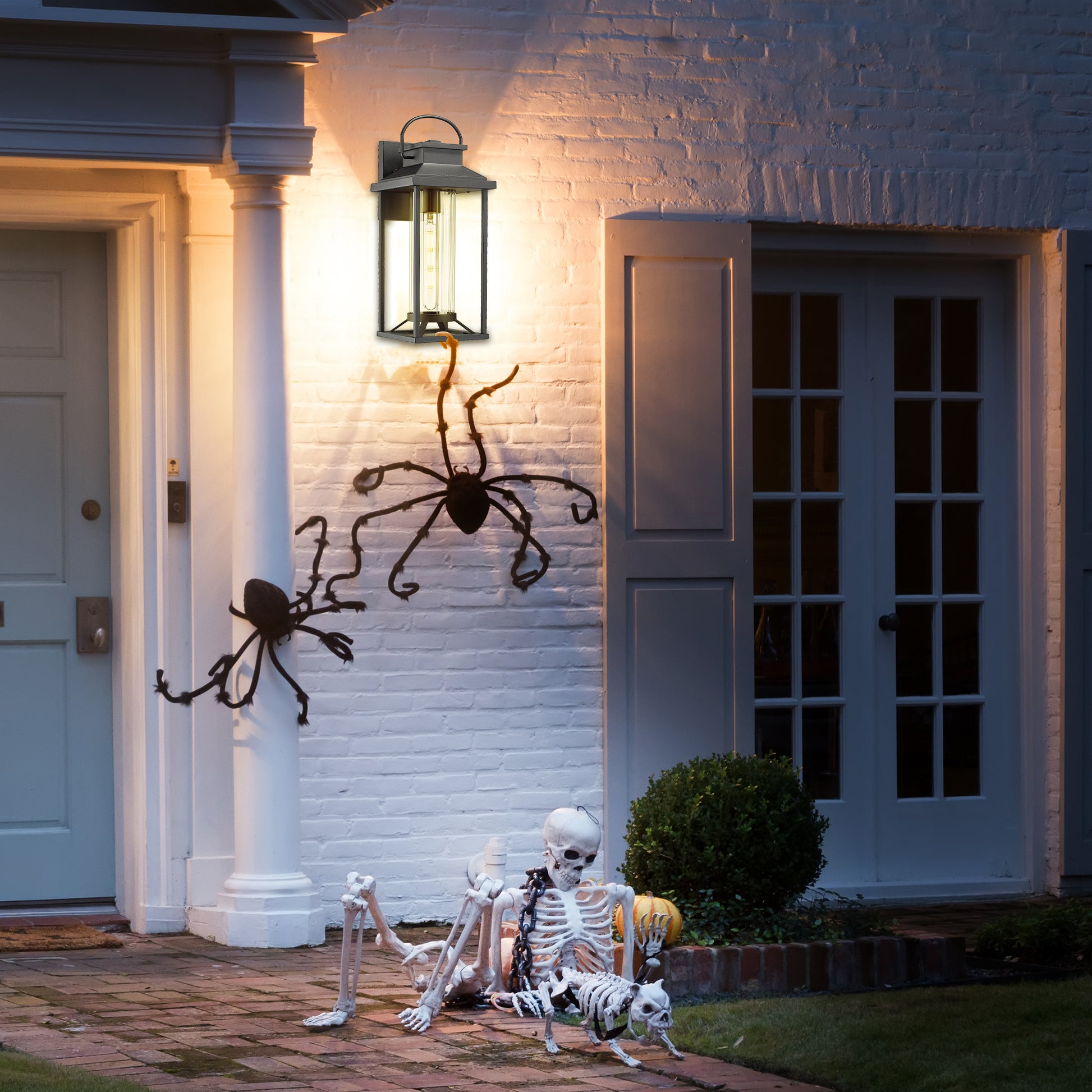 Outdoor Porch Lights, Textured Black Exterior Lighting Fixtures Wall Mount, Modern Outdoor Wall Sconce Lantern For House, Front Porch, Anti Rust Waterproof Outdoor Garage Lights For Coach 1 Pack