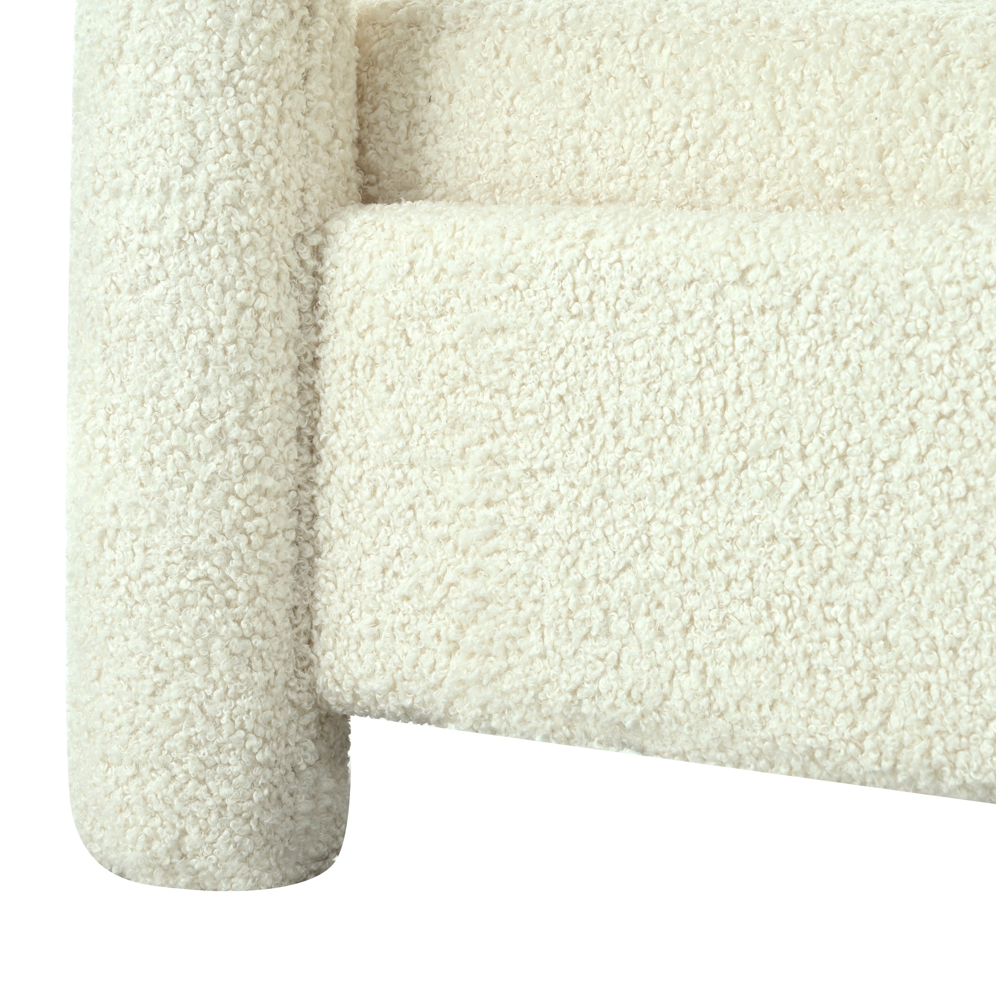 31.25" Push Back Recliner Armchair Upholstered Recliner Chair Single Sofa With Adjustable Backrest For Living Room, Beige Beige Teddy