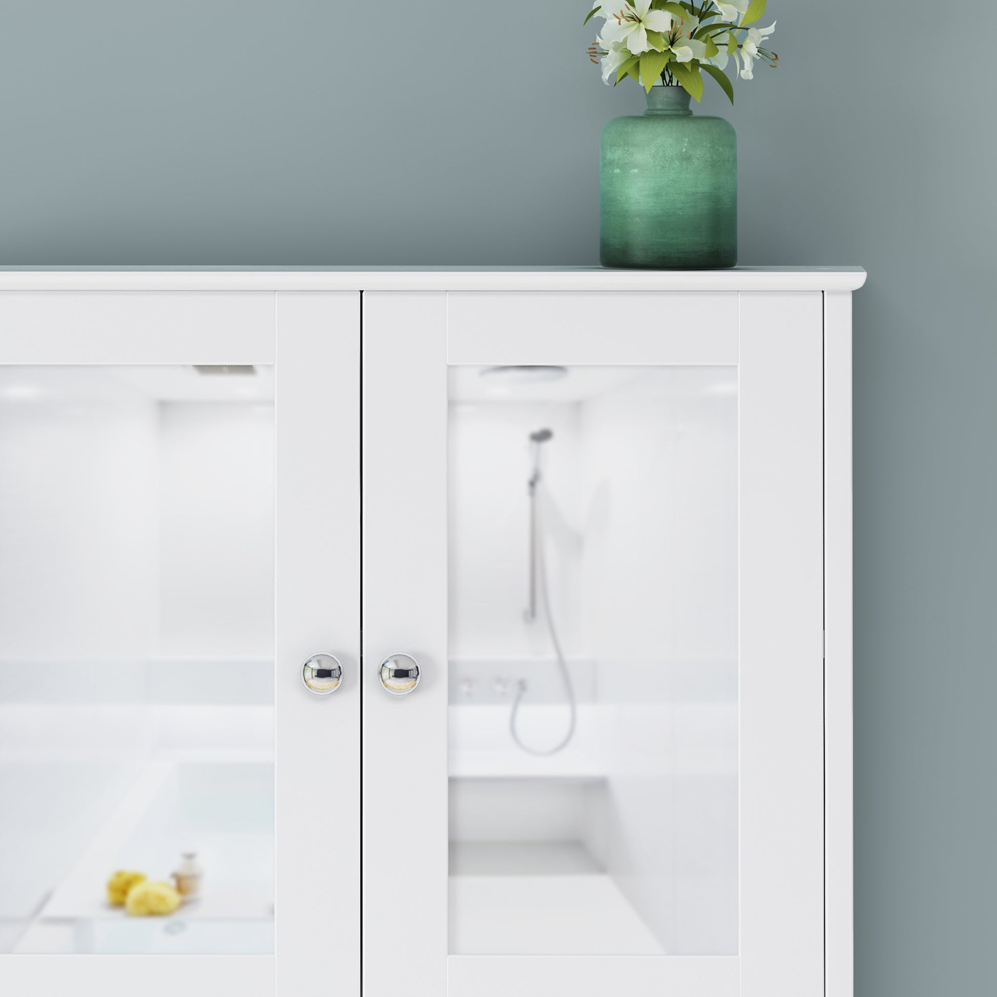 Medicine Cabinet White Mdf