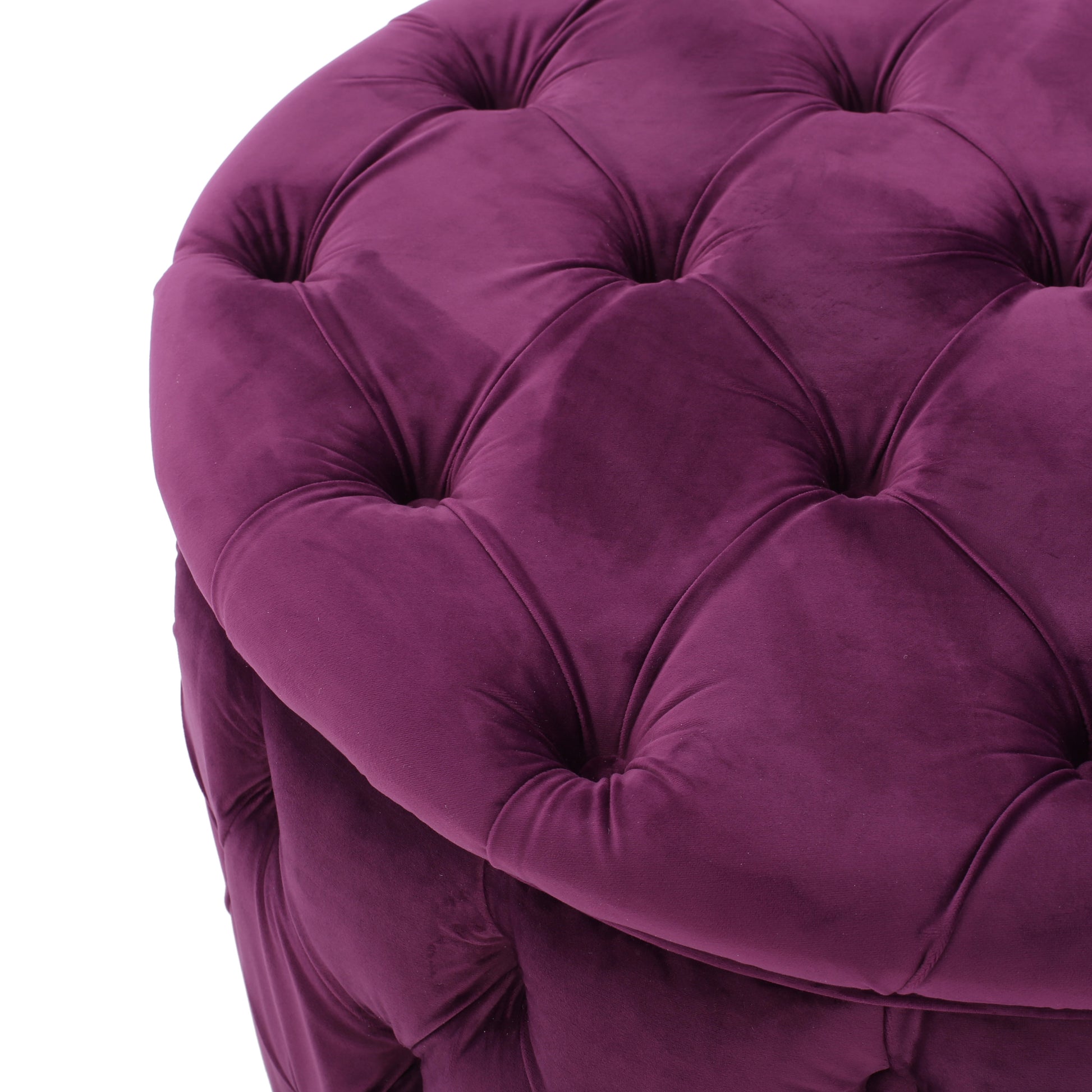 Ottoman Fuchsia Velvet