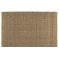 Quell 2 X 3 Handwoven Area Rug, Natural Brown Seagrass, Braided Design Brown Jute