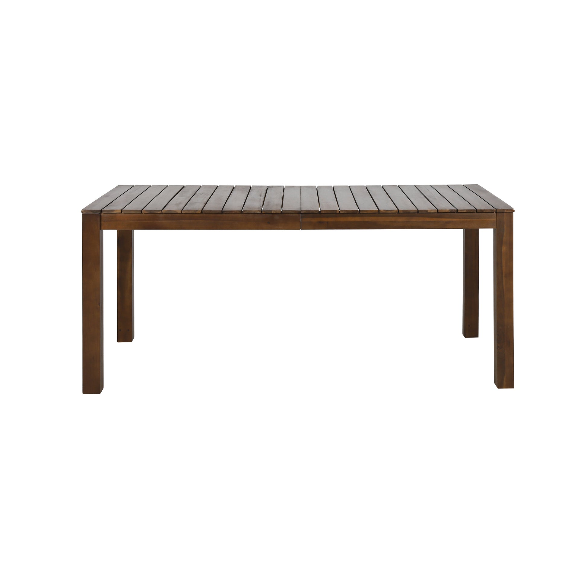 Nola Dining Table Dark Brown Wood