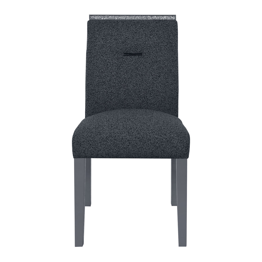 Ariya Dark Grey Dining Chair Solid Dark Grey Gray Dining Room Foam Wipe Clean Modern Dining Chairs Rubberwood Solid Back 1 Rubber Wood