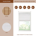 Bamboo Light Filtering Roman Shade 64