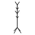 Coat Rack, Hall Tree, Free Standing, 8 Hooks, Entryway, 70