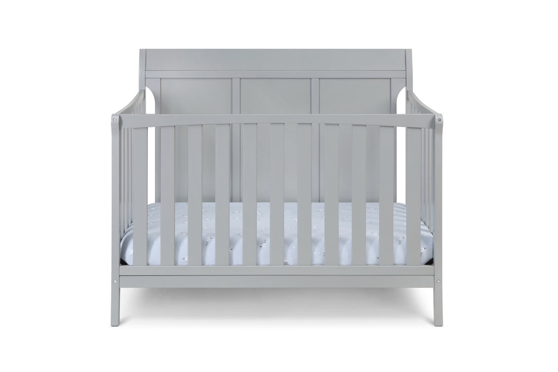 Shailee 4 In 1 Convertible Crib Gray Grey Wood