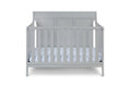 Shailee 4 In 1 Convertible Crib Gray Grey Wood