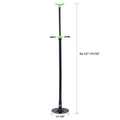 Under Hoist Support Stand 3 4 Ton 1650Lbs Capacity Jack Stand Lifting From 52 1 2 To 74 7 8 Inch Black Green Steel