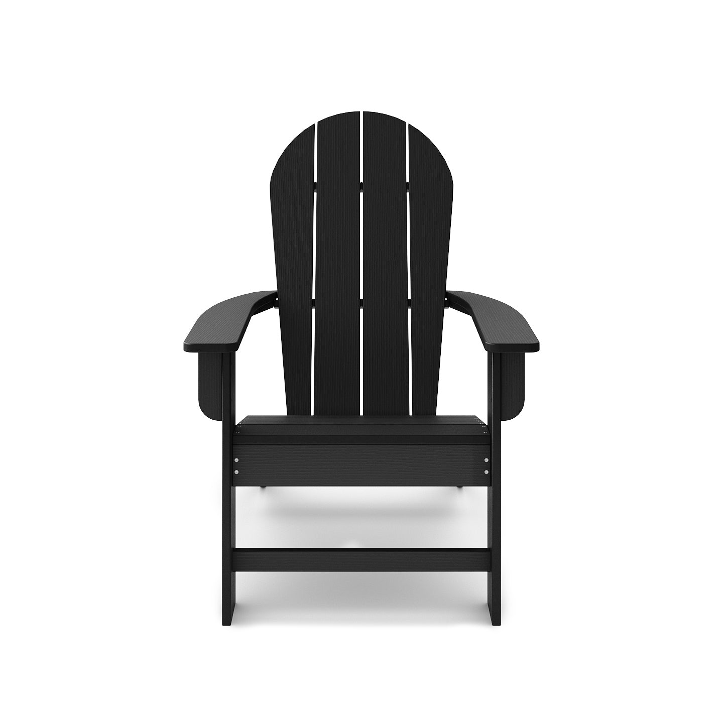 Black Adirondack Chair Premium Hdpe Poly Lumber For Pool, Patio, And Garden Elegance No Adirondack Black Weather Resistant Frame American Traditional Hdpe Hdpe