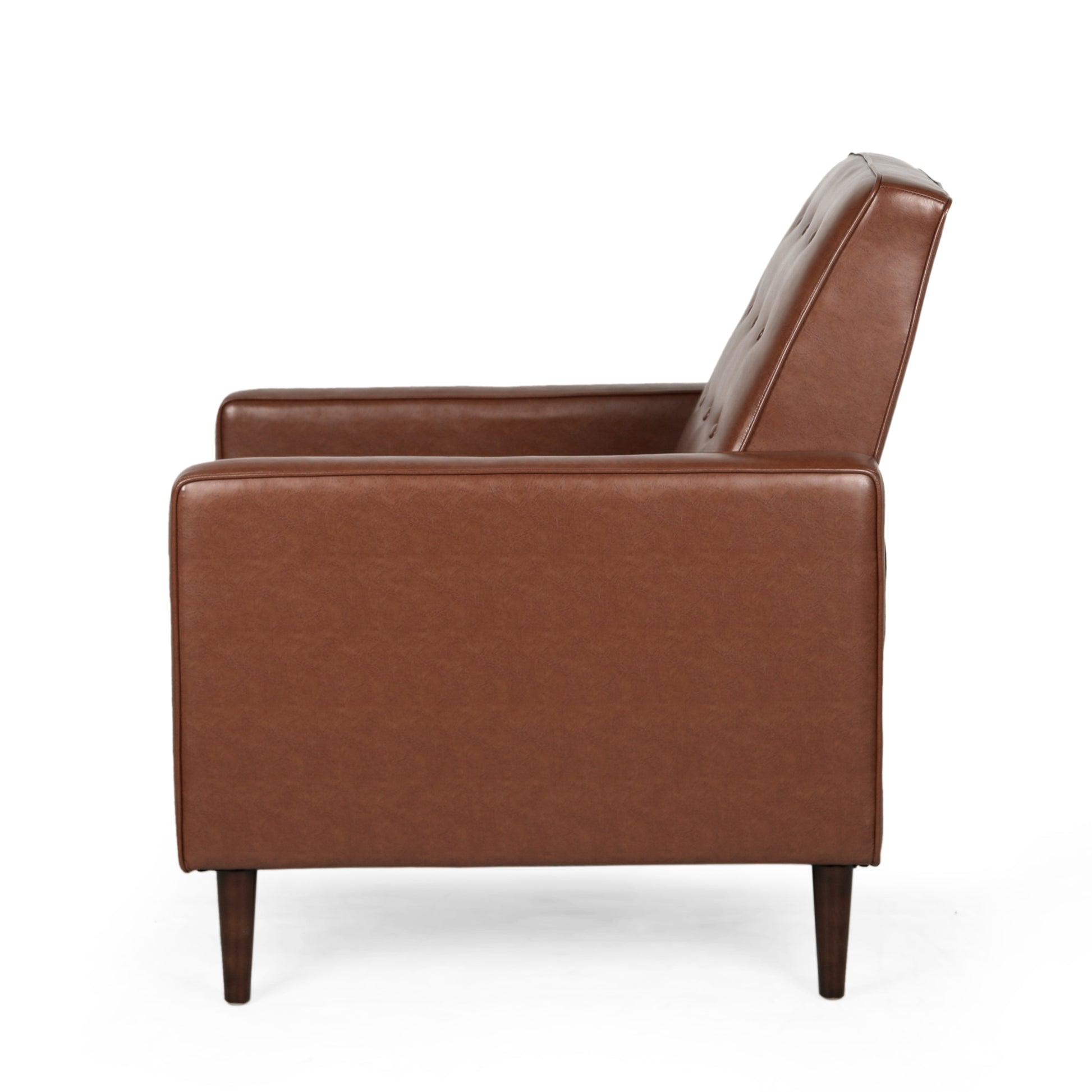 Recliner Light Brown Pu