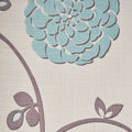 Jasmine Club Chair White Blue Fabric