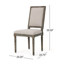 Dinning Chair Wheat Fabric