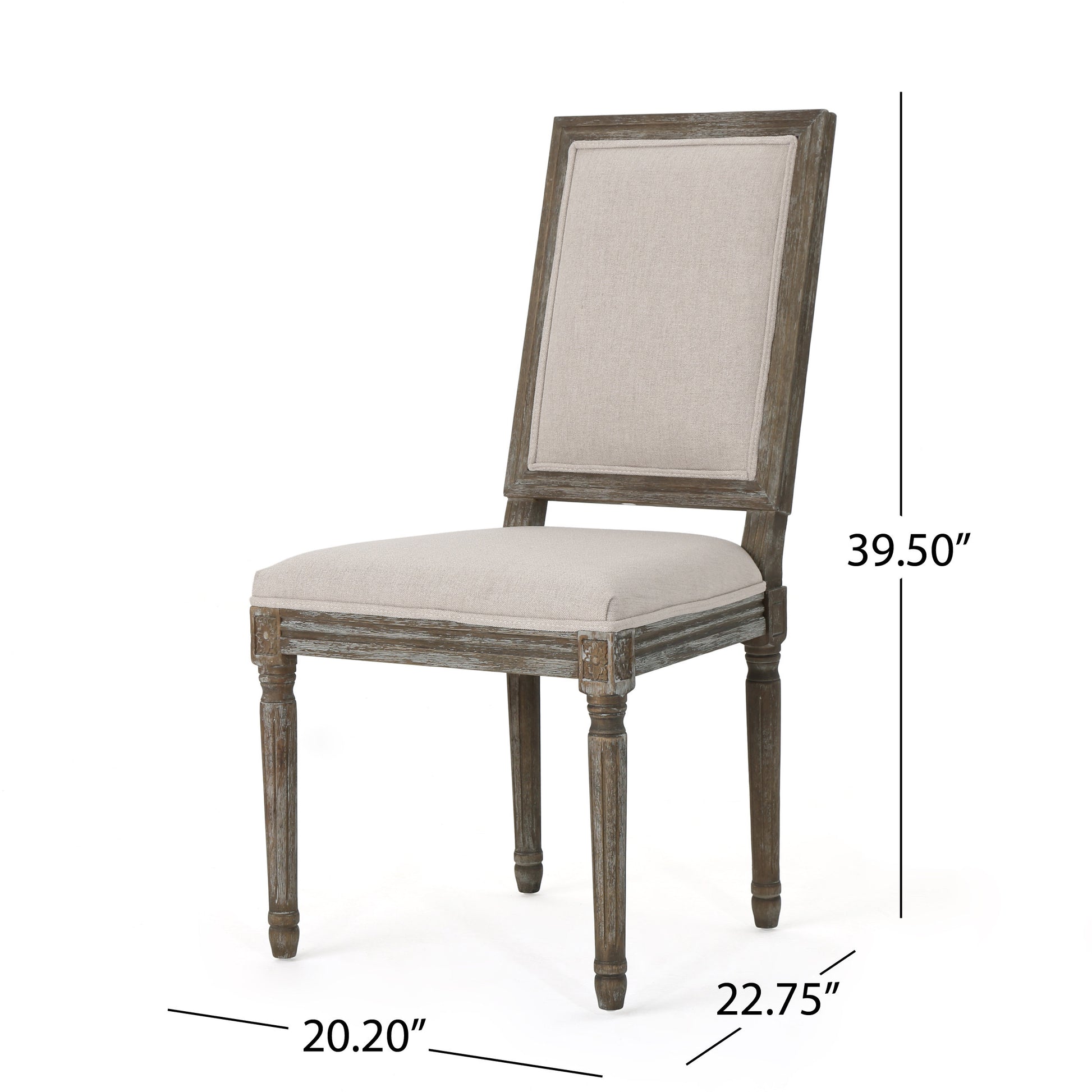 Dinning Chair Wheat Fabric