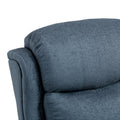 Massage Recliner Charcoal Fabric